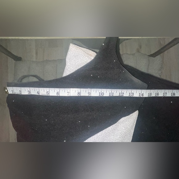 NWT Sparkling One‎ Shoulder Gown - Picture 4 of 9